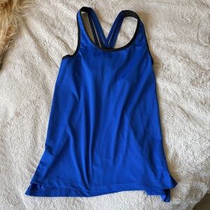 Blue Women's Racerback Tank Top